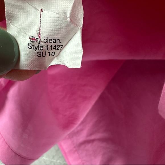 J. Crew Pink Cotton Dress Sleeveless Scoop Neck - Picture 16 of 16